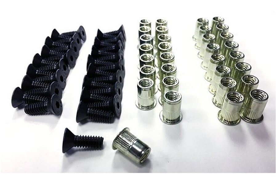 Motobilt Rocker Armor - Bare Steel - JK 2DR