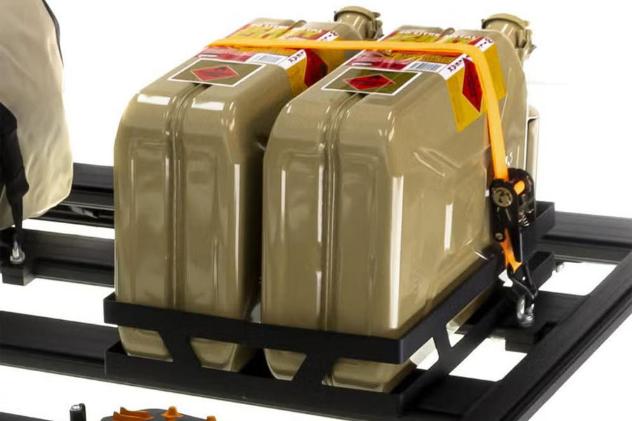 ARB BASE Rack Double Horizontal Jerry Can Holder