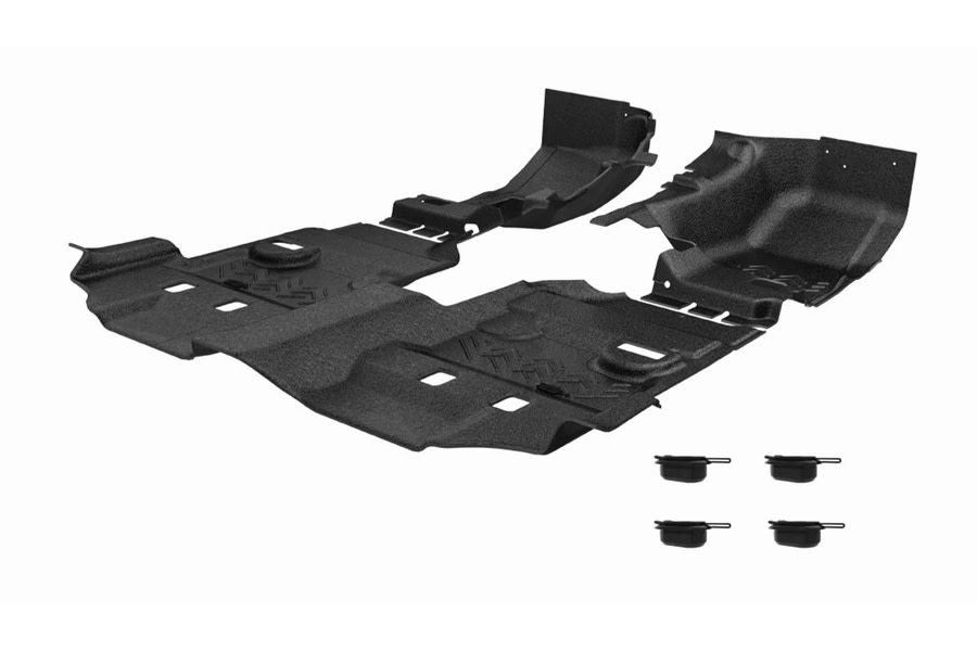 ArmorLite Front and Rear Flooring Kit - Mesa Smoke - JK 4Dr