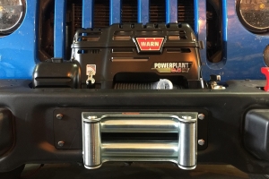 Rock Hard 4x4 Warn Powerplant Installation Kit for Winch Mounting Plate - JK 