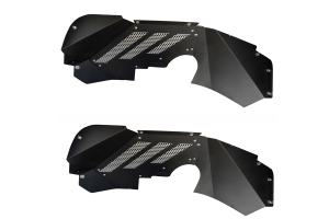 Go Rhino Front Inner Fender Liners - Textured Black - JK