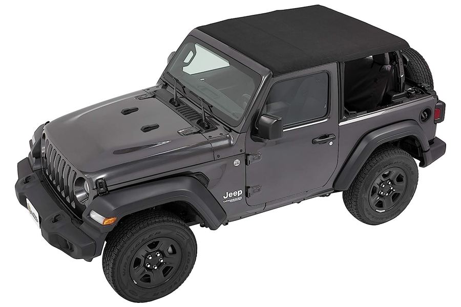 Bestop Trektop NX Slantback Soft Top, Black Diamond - JL 2Dr
