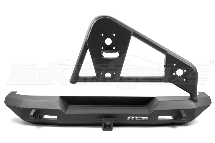 Jeep JK Ace Engineering Pro Series Rear Bumper wTire Carrier Black - Jeep  Rubicon 2007-2018 | JKPSRBTCFL|Northridge4x4