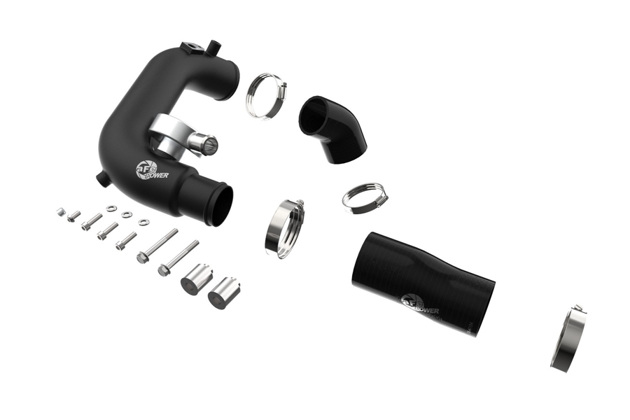 aFe POWER BladeRunner 2.5in Hot Charge Pipe - Black  - 2018-23 JL 2.0L