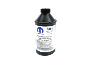 Mopar OEM 12oz DOT3 Brake Fluid - JT/JL/JK 2009+