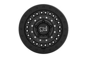 Black Rhino Barricade Beadlock Wheel, 17x8.5 5x5 - Black - JT/JL/JK