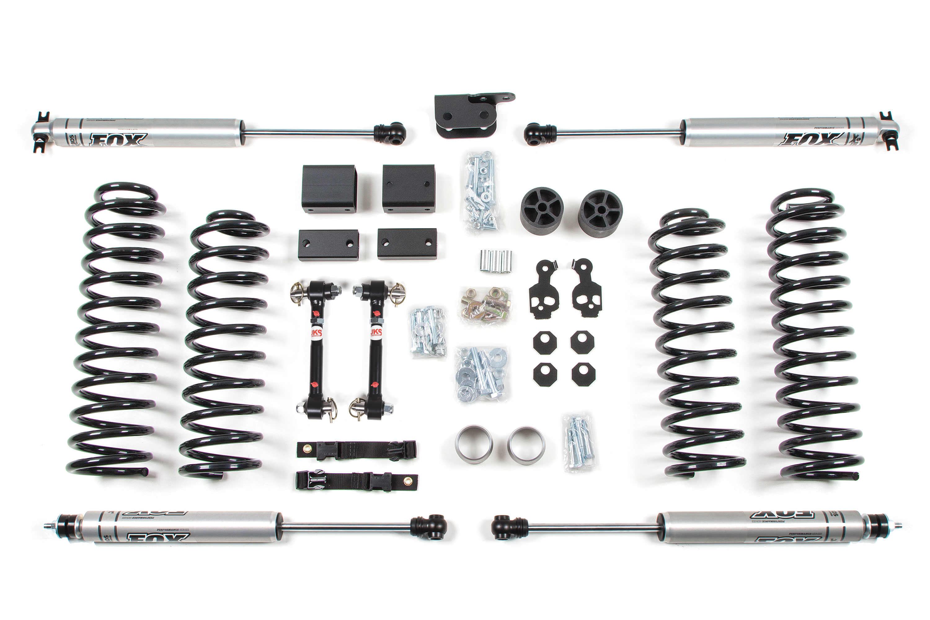 BDS Suspension 3in Suspension Lift Kit  - JK 4DR 2012+