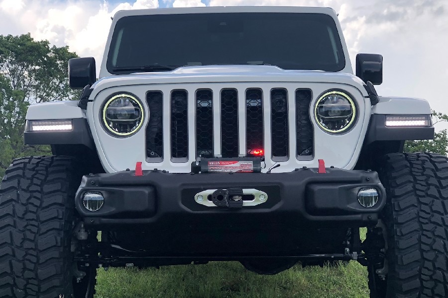 RECON Fender LED Light OLED DRL, Smoked Lens - JL