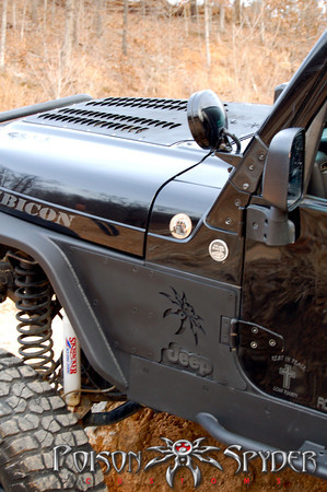 Poison Spyder DeFender Full Length Side Plates - LJ/TJ