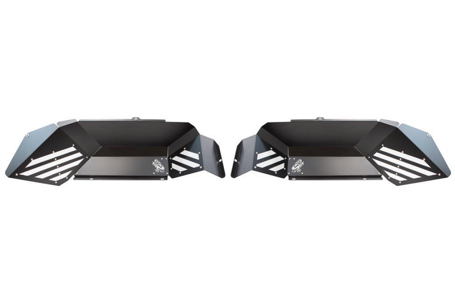 Fishbone Offroad Rear Aluminum Inner Fenders - JT 