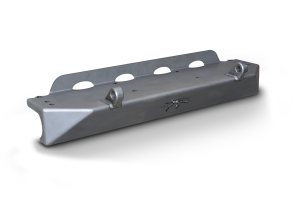 Poison Spyder BFH Front Bumper w/ Shackle Tabs Bare - LJ/TJ