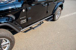N-Fab Predator PRO Step System, Textured Black - JL 4DR