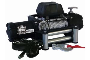 Bulldog Winch 9,500lb Winch w/ Wire Rope