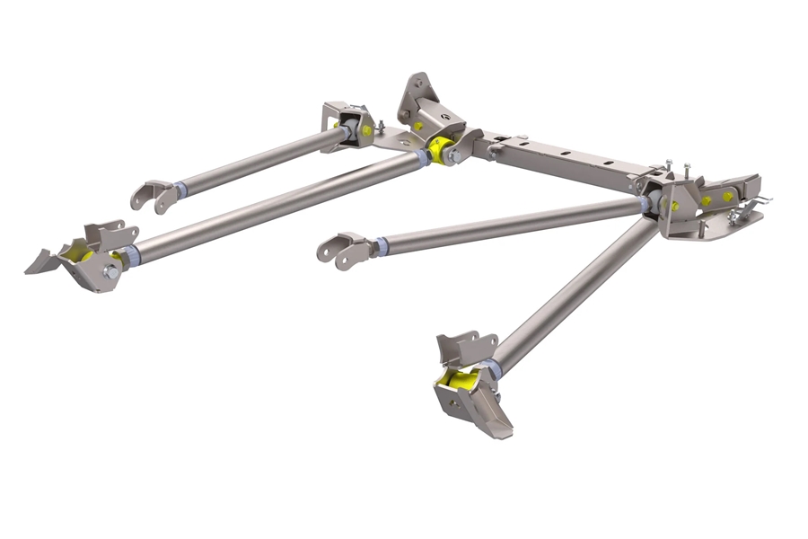 Artec Industries Front ET4 Long Arm Upgrade (1-Ton Axle / DOM Steel Links) - JT/JL
