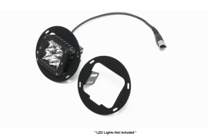 Rock Hard 4x4 Square LED Fog Light Adapters 