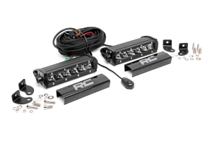Rough Country 6in Chrome Series Single Row Light Bar