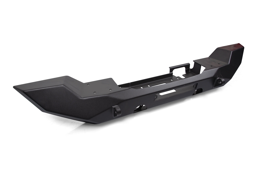 Crawltek Pyro Full-Width Front Bumper - Black - JK 