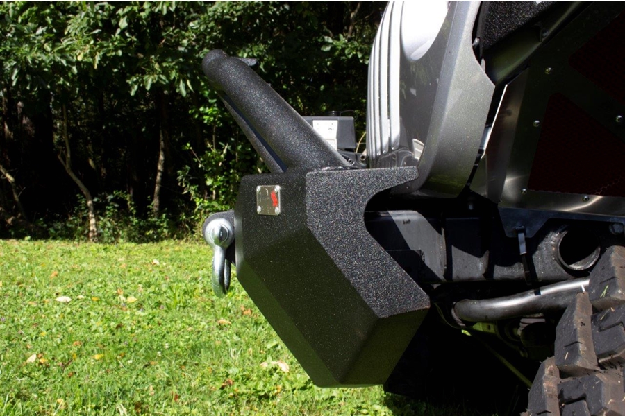 Fishbone Offroad Mid-Width Winch Front Bumper - JT/JL