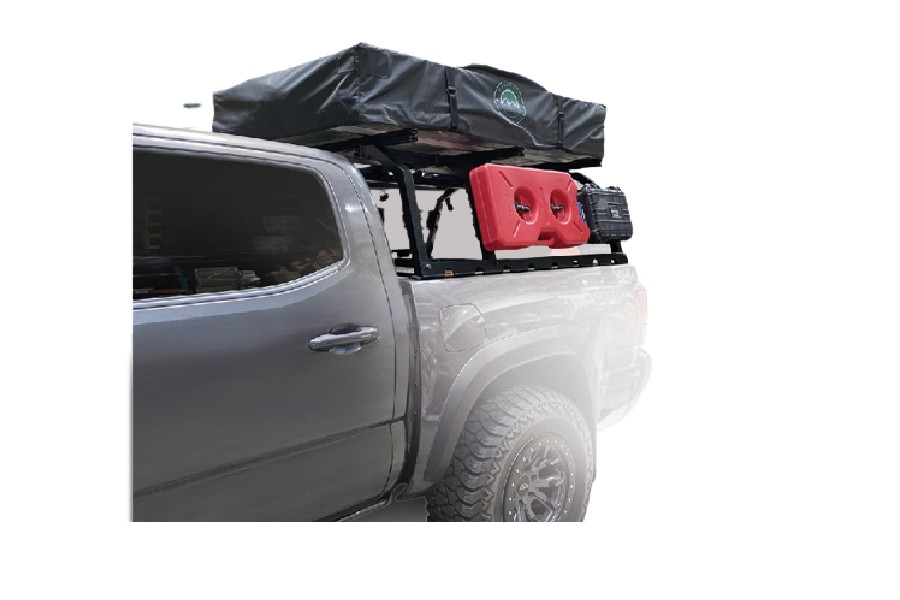 Overland Vehicle Systems Discovery Rack Kit Mid Size Truck Short Bed  - JT