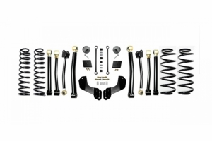 EVO Manufacturing 2.5in Enforcer Overland Lift Kit Stage 4 - JL