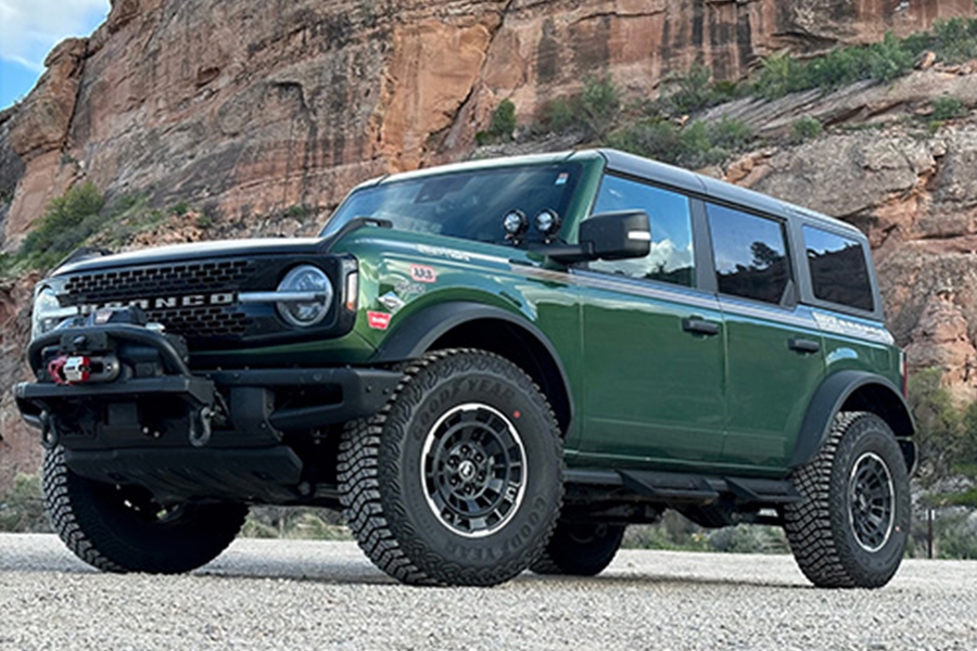 Ford Performance Parts 17x8.5 Wheel Kit - Machined Face - Bronco 2021+