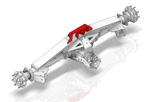 Motobilt Universal Upper Triangulated Link Mount - Bare