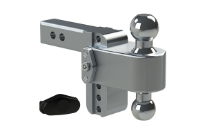 Weigh Safe 180degree Turnover Ball 4in Drop Hitch w/2in Shaft