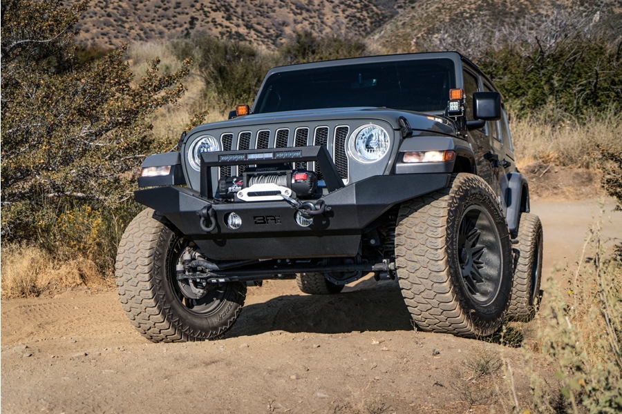Body Armor Full-Width Front Bumper - JT/JL/JK