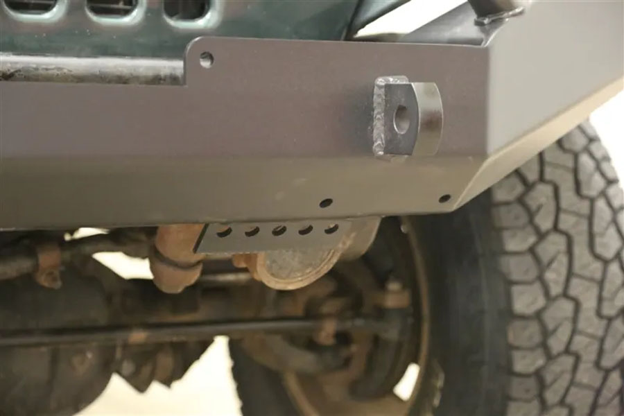 Rock Hard 4x4 Patriot Series Full-Width Front Bumper - CJ5/CJ7/CJ8/YJ/TJ/LJ