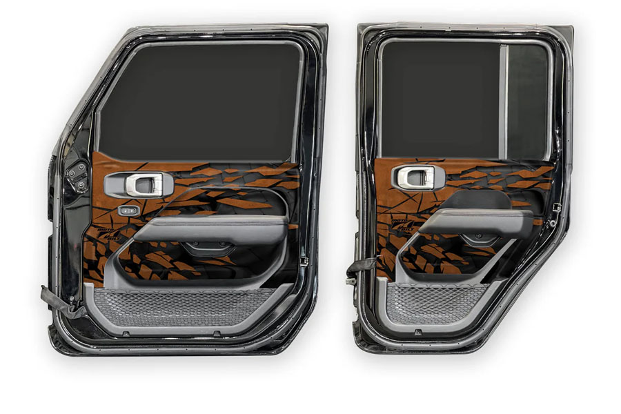 Motobilt MotoSkinz - Interior Door Graphics - JL/JT 4DR