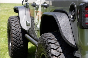 Fishbone Offroad Elite Rear Tube Fenders - Steel - JT