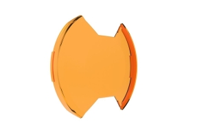 KC HiLiTES SlimLite 8in LED Light Shield - Amber
