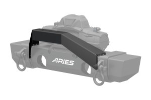 Aries TrailCrusher Front Bumper Angular Brush Guard - JK/TJ
