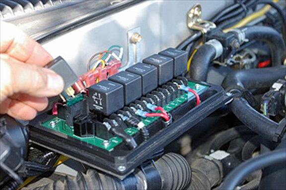 sPod Toyota Tacoma Power Distribution Center