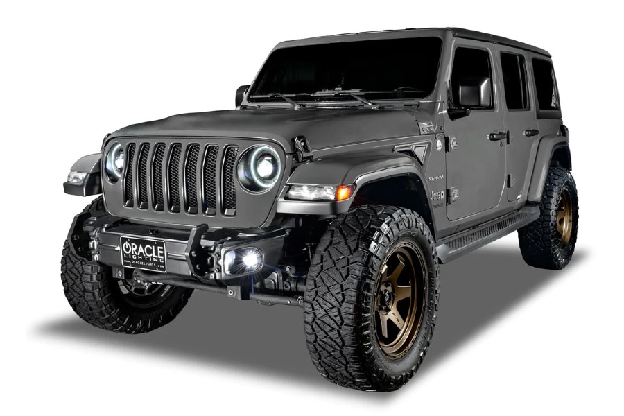 Oracle Lighting High Performance 20W LED Fog Lights, Dynamic Colorshift - JK/JL/JT