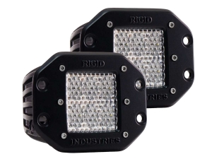 Rigid Industries Dually D2-Series LED Lights Flush Mount Diffused 