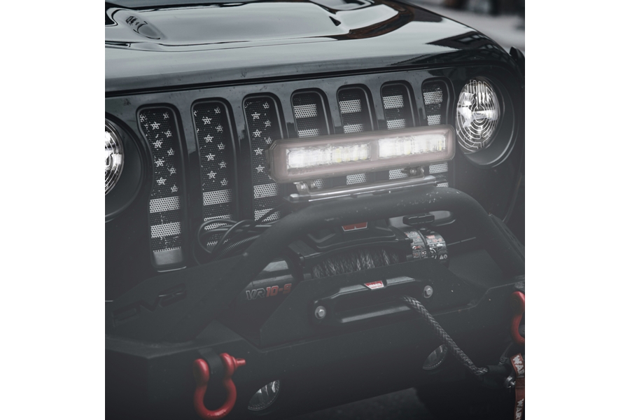 J.W. Speaker Model 9902 LED Auxiliary Light w/ Bracket Mount