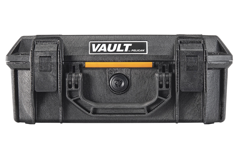Pelican V200C Vault Medium Equipment Case w/ Foam Insert - Black