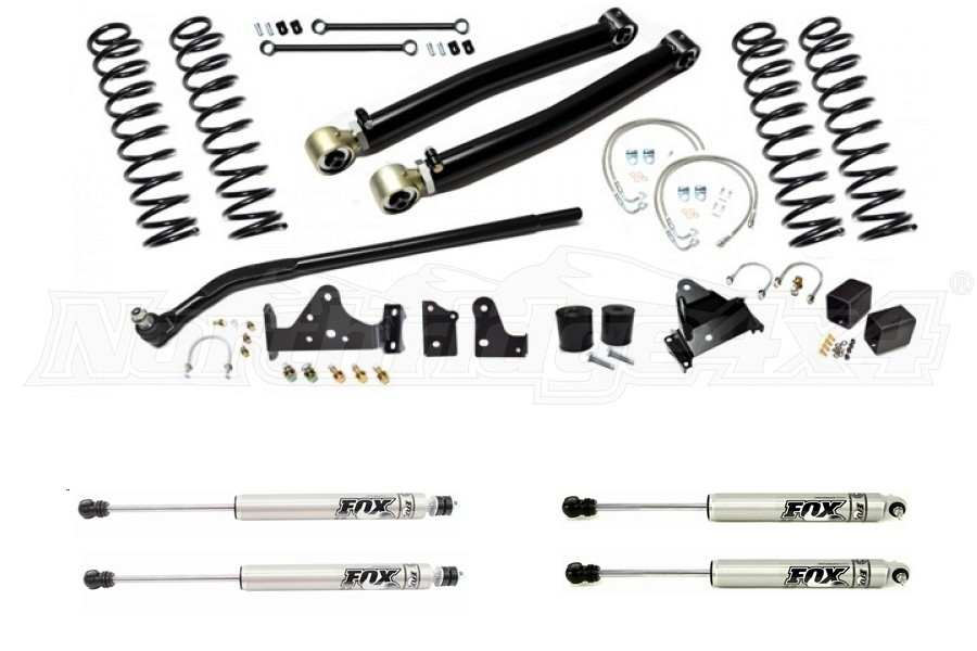 EVO Manufacturing 4in Enforcer Stage 1 Package w/ Shock Options - JK