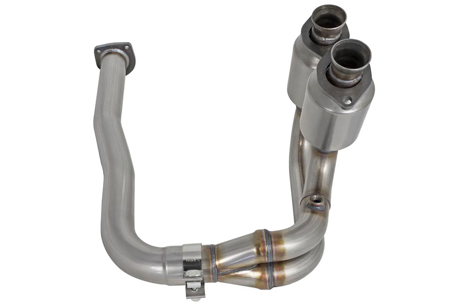 aFe POWER Direct Fit Catalytic Converter Replacement Front - 2000-03 TJ 4.0L