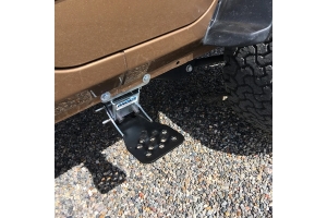 M.O.R.E. Hide-A-Step Rear Step - Black - JK 4Dr