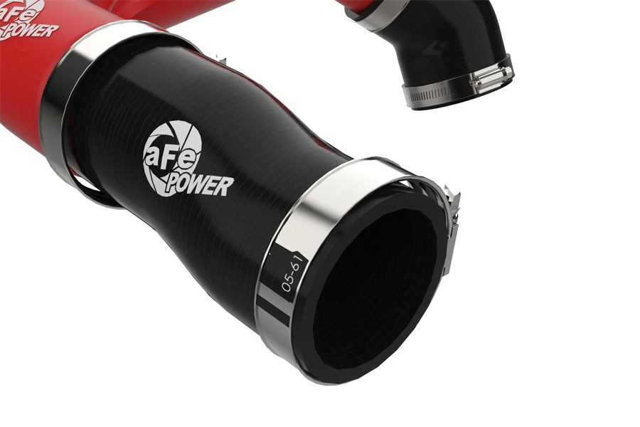 aFe POWER BladeRunner 2.5in Hot Charge Pipe - Red - 2024-25 JL 2.0L