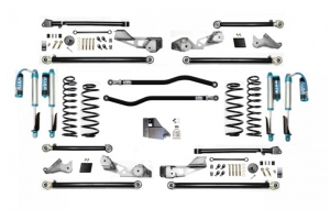 Evo Manufacturing 4.5in High Clearance Plus Long Arm Lift Kit w/ Comp Adjuster Shocks - JL 4Dr