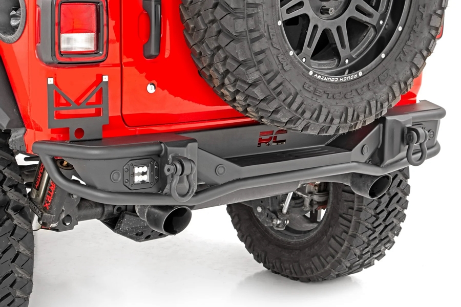 Rough Country Rear Tubular Bumper    - JL 