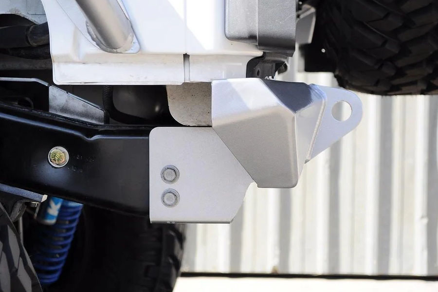 EVO Manufacturing HnT (High and Tight) Rear Bumper - Raw - JK