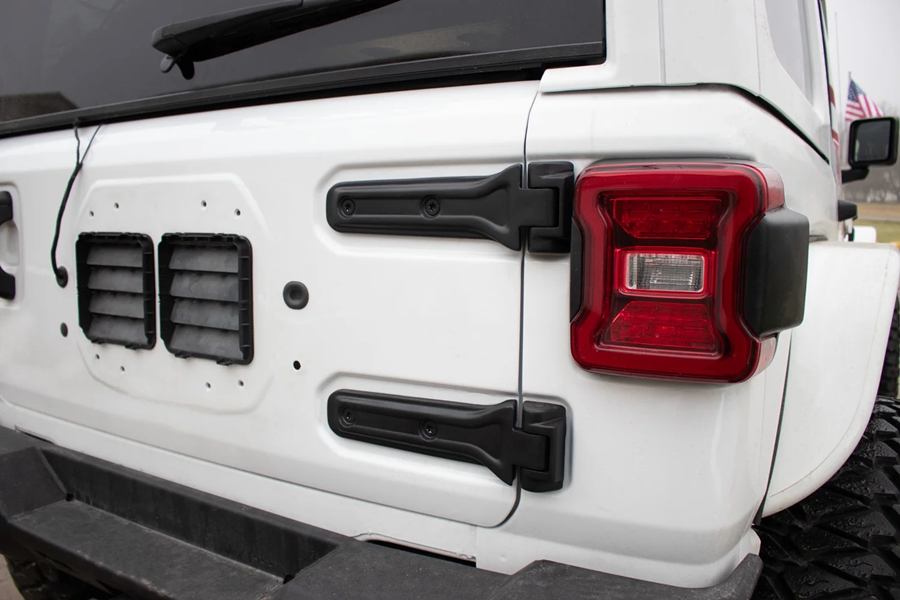 Kentrol Tailgate Hinge Set - Black - JL