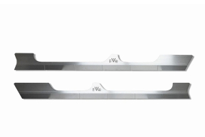 EVO Manufacturing Rock Skins, Aluminum Adhesive - Semi Gloss Black Powder Coat - JT