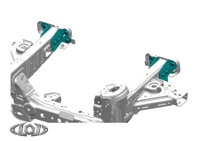 LOD Black Ops Front Bumper Frame Tie-In Brackets - Bronco 2021+