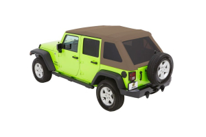 Bestop Trektop NX Plus Soft Top Tan Twill - JK 4Dr