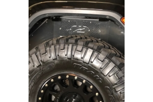 Motobilt Front Inner Fenders - Bare Aluminum  - JT/JL 